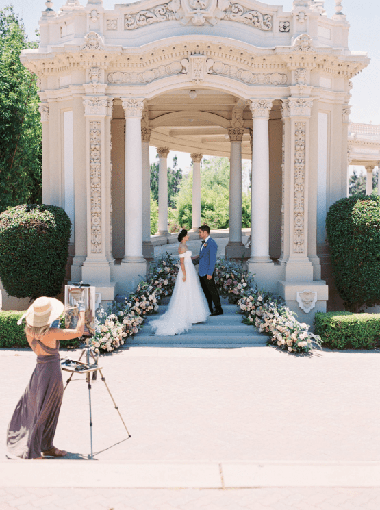 Inspiración para una boda extravagante sureña en Balboa Park en San Diego - iamlatreuo Photo 62