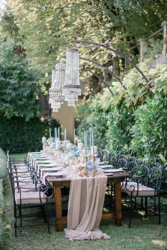 Romantic Something Blue Micro Wedding filled with Hydrangeas at Villa Ortensia in Lake Como – Alessandro Colle e Serena Rossi 57