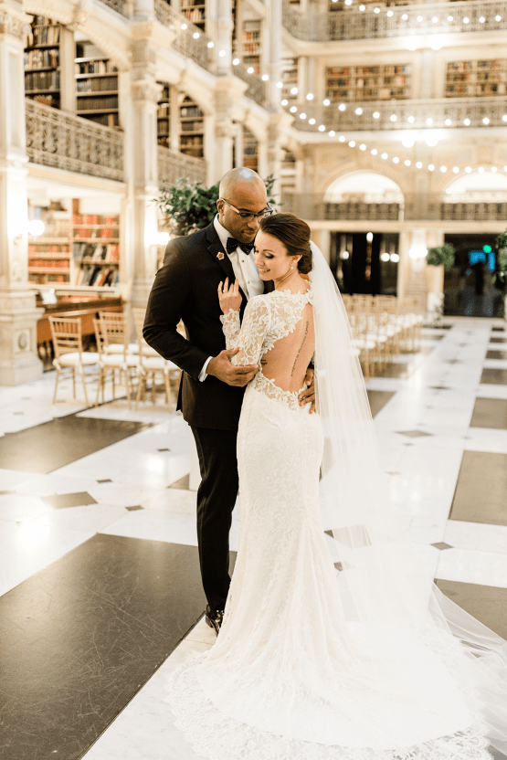 Glamorous Balitmore Library Wedding – George Peabody Library – Stephanie Axtell Photo and Video – Bridal Musings 46