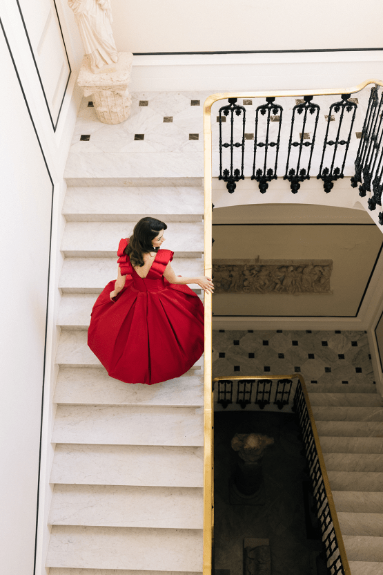 Inspiración para una boda sexy en la costa de Amalfi con un vestido rojo - Villa Astor en Sorrento, Italia - Vangelis Photography 35