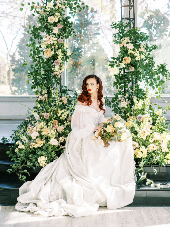 Inspiración floral para una hermosa boda de otoño - Fotografía de Amy Odom - Brighton Abbey - Reflejos de boda 19