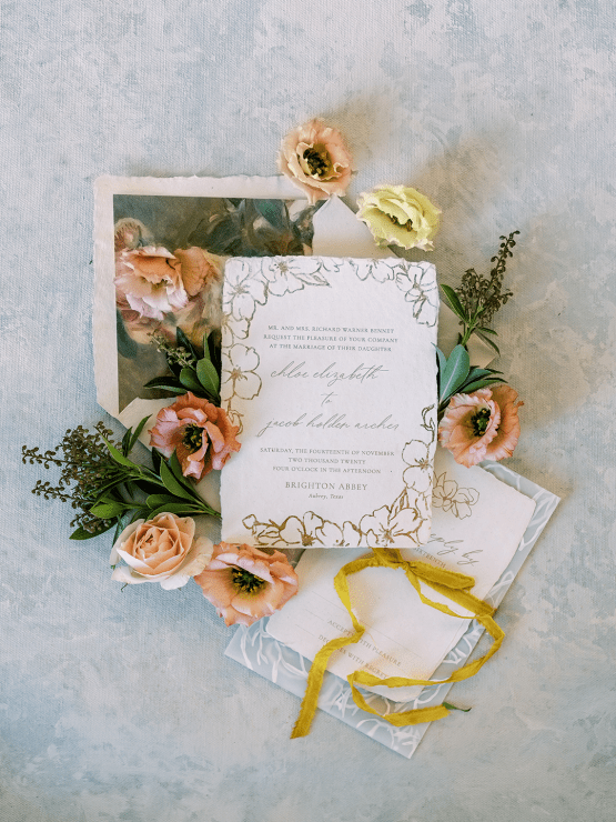 Stunning Fall Florals Wedding Inspiration – Amy Odom Photography – Brighton Abbey – Bridal Musings 37