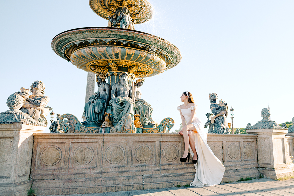 Inspiración nupcial parisina - Fotografía de Elizaveta - Reflejos de boda 24
