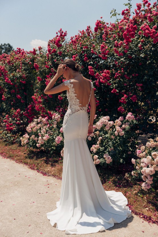 Vestidos de novia románticos inspirados en flores de Daalarna Couture para novias 2022 - Reflejos de boda 34