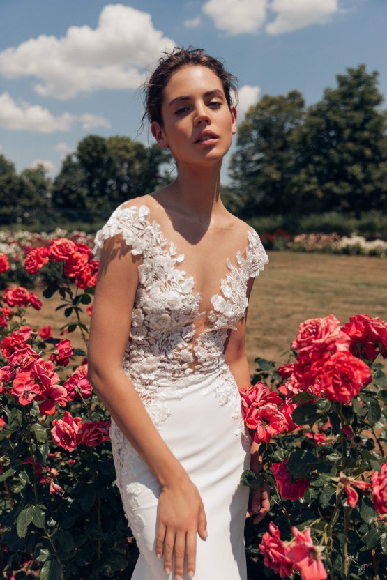 Vestidos de novia románticos inspirados en flores de Daalarna Couture para novias 2022 - Reflexiones nupciales 36
