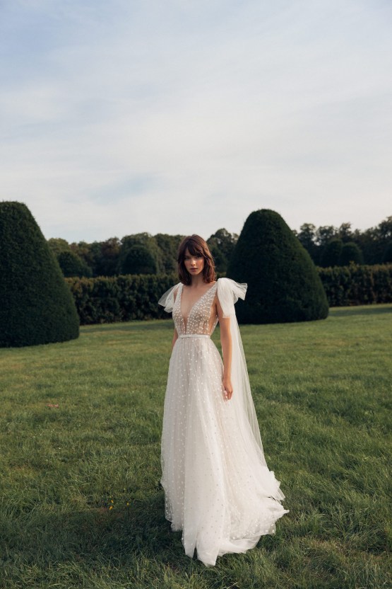 Vestidos de novia románticos inspirados en flores de Daalarna Couture para novias 2022 - 48 reflejos nupciales