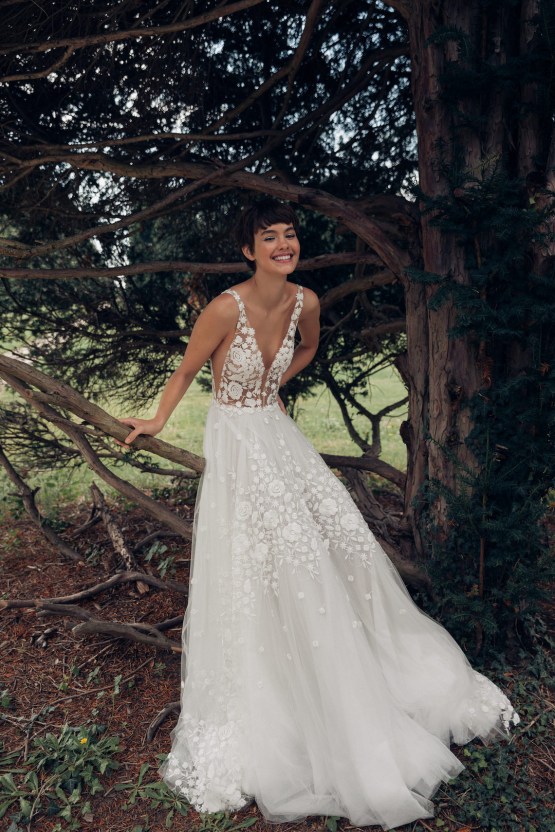 Romantic Floral-inspired Wedding Dresses by Daalarna Couture for 2022 Brides – Bridal Musings 66