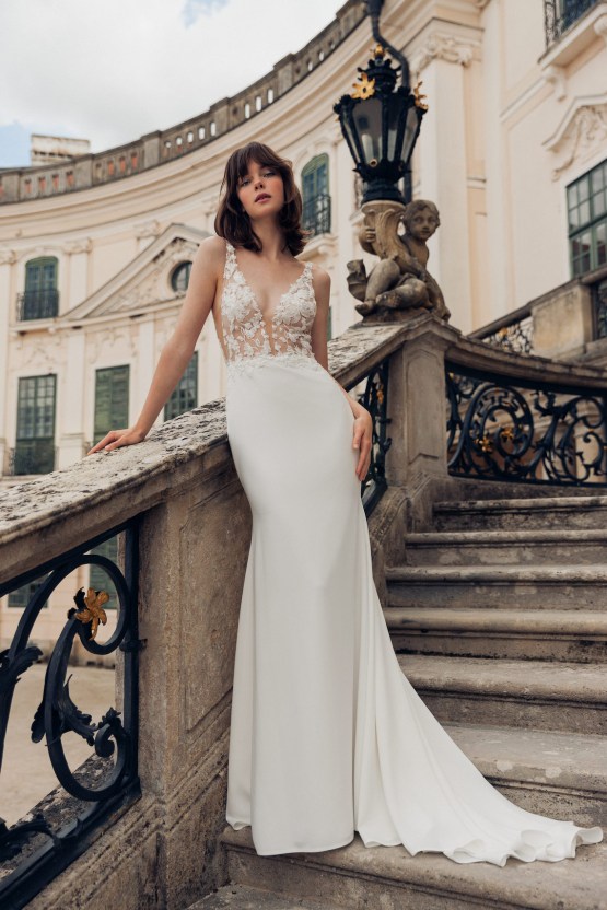 Vestidos de novia Daalarna Couture inspirados en flores románticas para novias 2022 - Reflexiones nupciales 74