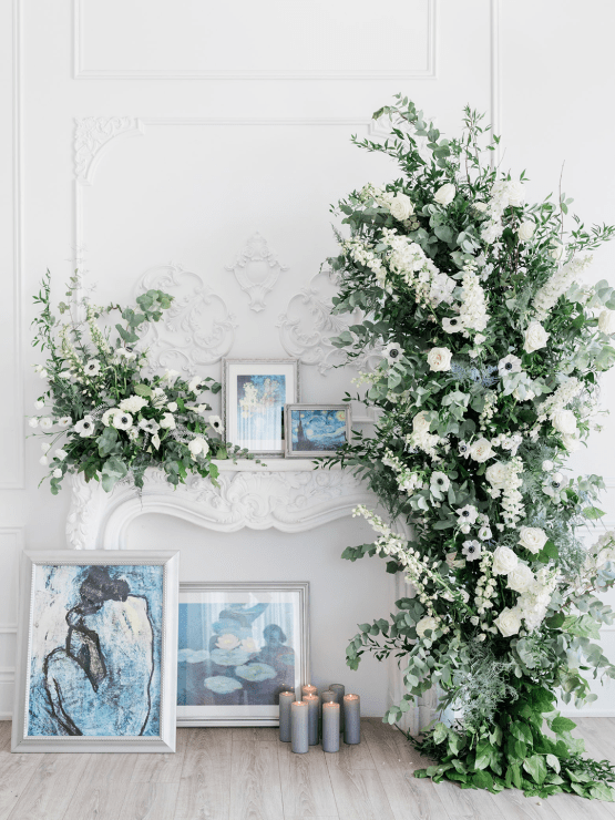 Dusty Blue Fine Are Wedding Inspiration – Shotlife Studio – Chic by Nicole – Bridal Musings 53
