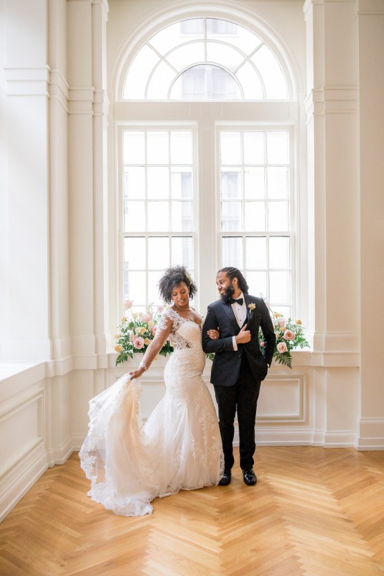 Floral Filled Noelle Hotel Indoor Wedding Inspiration – Krista Joy Photography – Bridal Musings 18