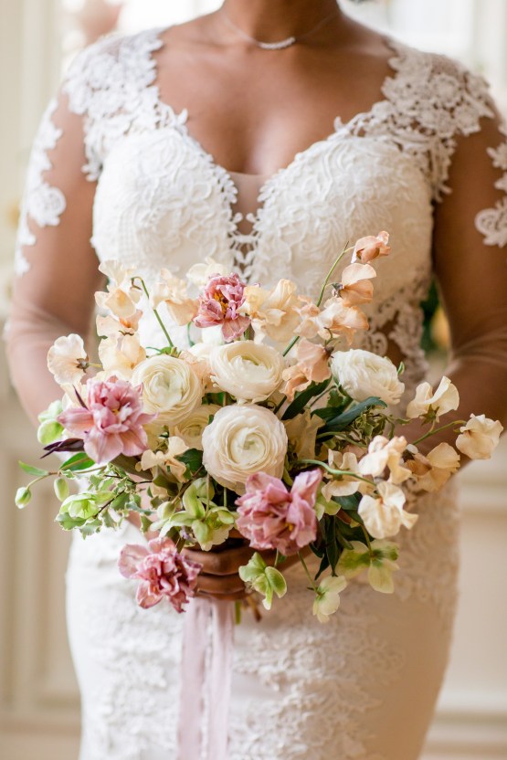 Floral Filled Noelle Hotel Indoor Wedding Inspiration – Krista Joy Photography – Bridal Musings 19