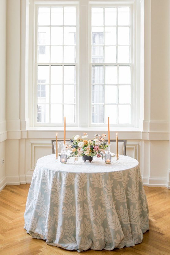 Floral Filled Noelle Hotel Indoor Wedding Inspiration – Krista Joy Photography – Bridal Musings 3