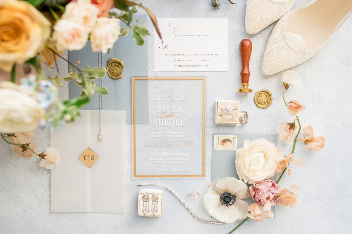 Floral Filled Noelle Hotel Indoor Wedding Inspiration – Krista Joy Photography – Bridal Musings 34