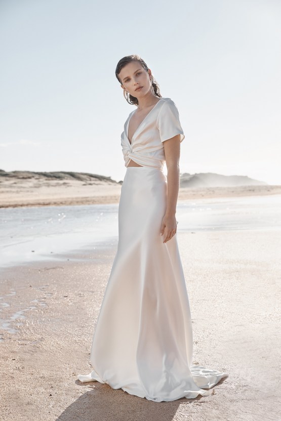 Prea James 2022 Sexy Modern Minimalist Wedding Dresses – Bridal Musings 18
