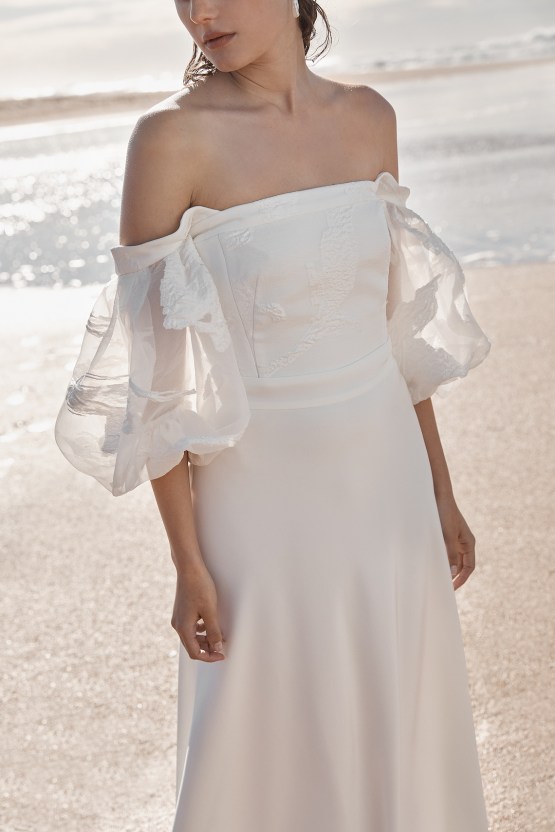 Prea James 2022 Sexy Modern Minimalist Wedding Dresses – Bridal Musings 23