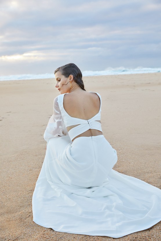 Prea James 2022 Sexy Modern Minimalist Wedding Dresses – Bridal Musings 4