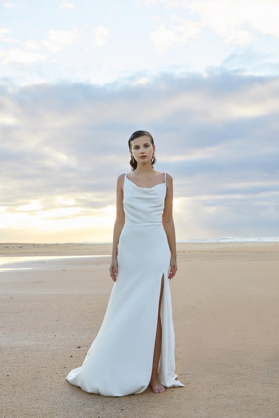 Prea James 2022 Sexy Modern Minimalist Wedding Dresses – Bridal Musings 5