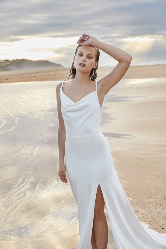 Prea James 2022 Sexy Modern Minimalist Wedding Dresses – Bridal Musings 7