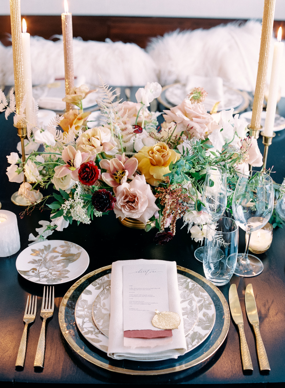 Snowy Winter Wonderland Wedding Inspiration – The Little Nell – Amanda Crean – Greenwood Events – Bridal Musings 28