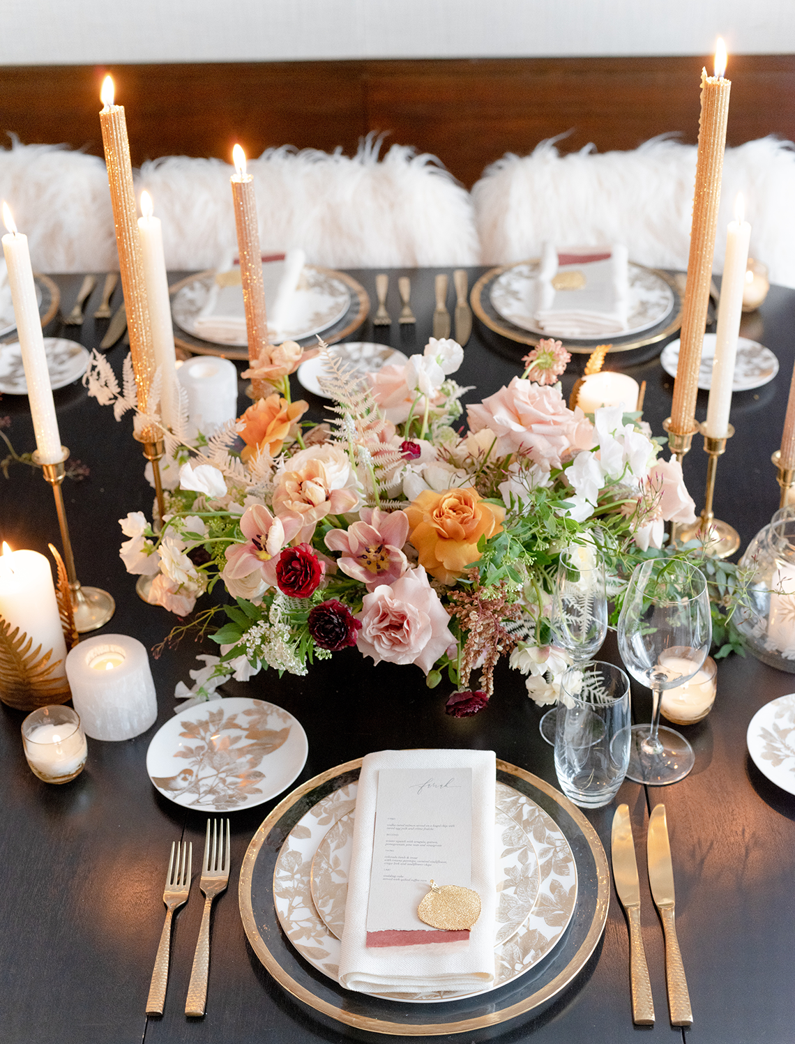 Snowy Winter Wonderland Wedding Inspiration – The Little Nell – Amanda Crean – Greenwood Events – Bridal Musings 32
