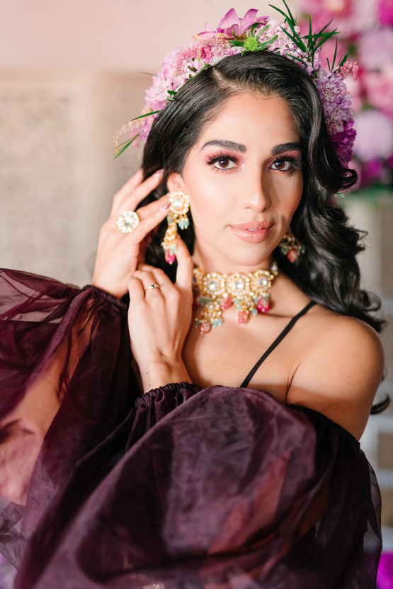 Luxurious Lavender Purple South Asian Wedding Inspiration – Inxviii Events – Lula King Film and Photo – Bridal Musings 17