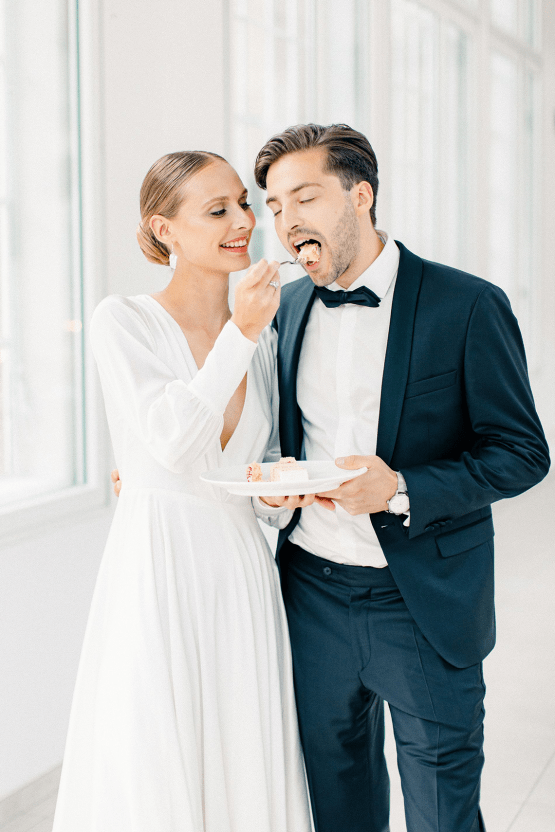 Artistic and Modern All White Wedding Design – DIE PULVERFABRIK ROTTWEIL – EWIGMEIN – Bridal Musings 35