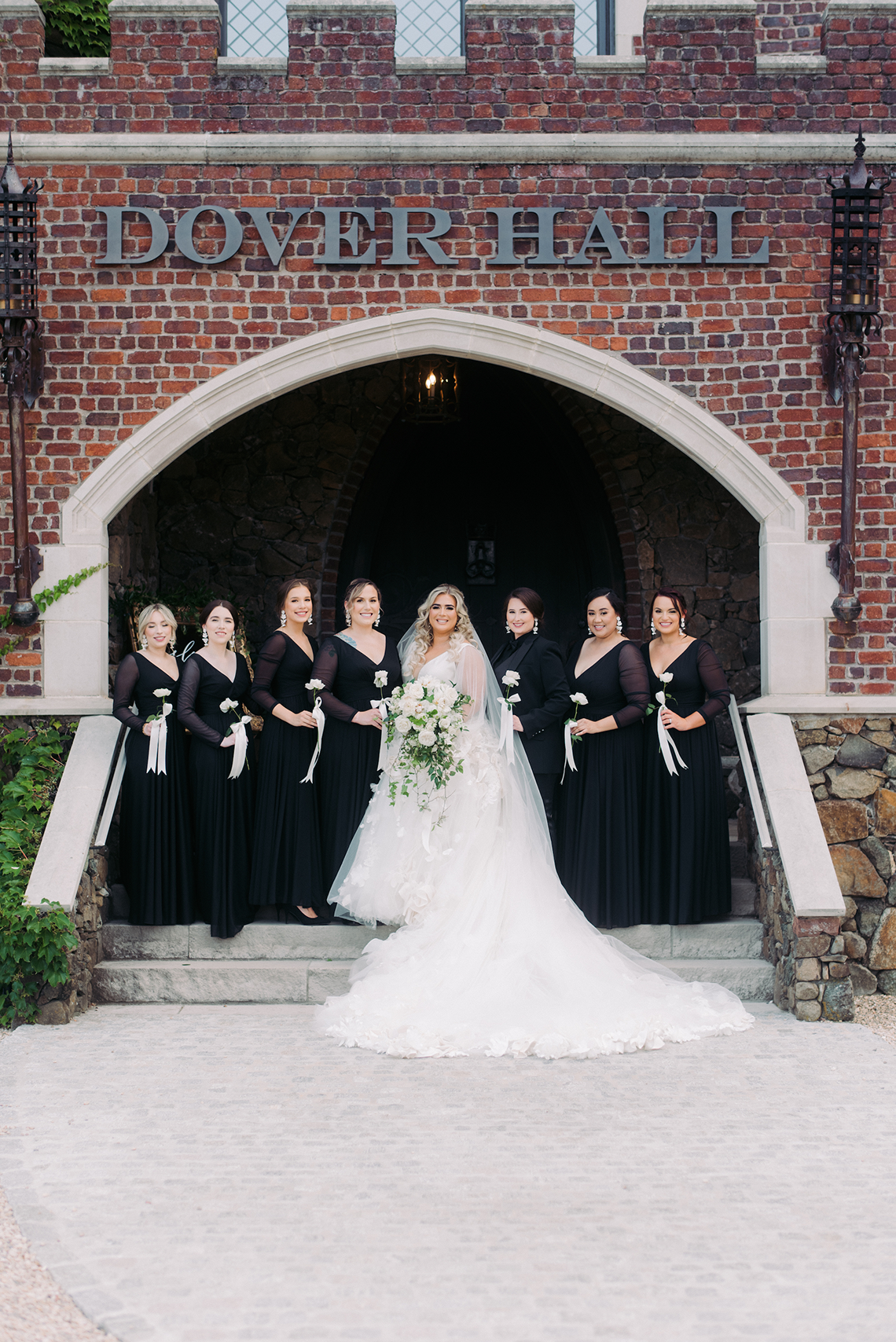 Elegant Dover Hall Princess Wedding – Army Veteran Bride – Alex Tenser – Bridal Musings 15