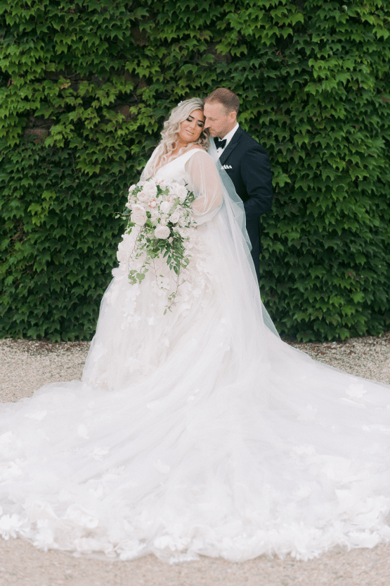 Elegant Dover Hall Princess Wedding – Army Veteran Bride – Alex Tenser – Bridal Musings 39