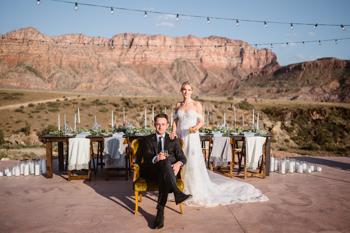 Adventurous Zion National Park Utah Elopement – Vows and Peaks Photography – Bridal Musings 21