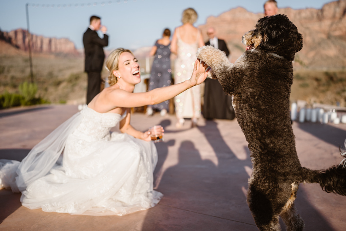 Adventurous Zion National Park Utah Elopement – Vows and Peaks Photography – Bridal Musings 24