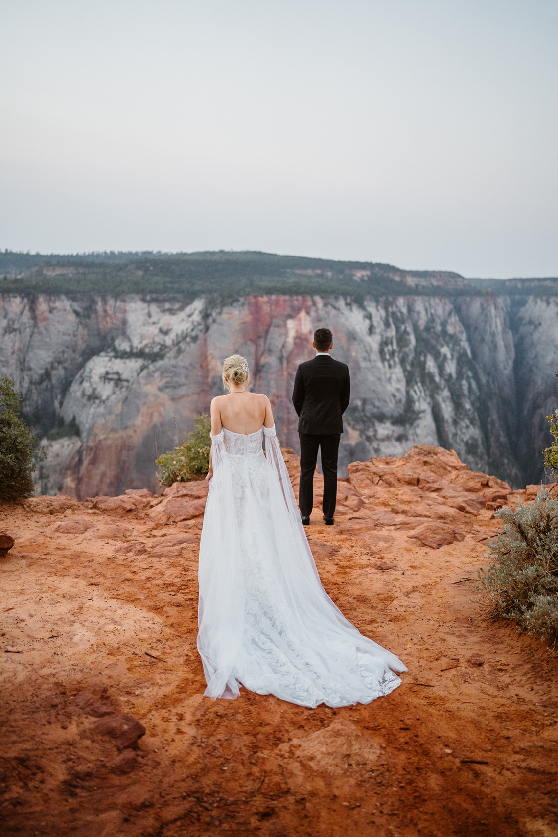 Adventurous Zion National Park Utah Elopement – Vows and Peaks Photography – Bridal Musings 4