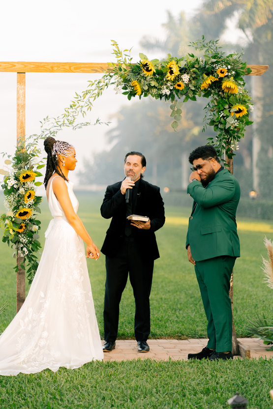 Glamorous Thalatta Estate Miami Wedding – Donna Irene Photography – A La Robe Wedding Dress – Bridal Musings 33