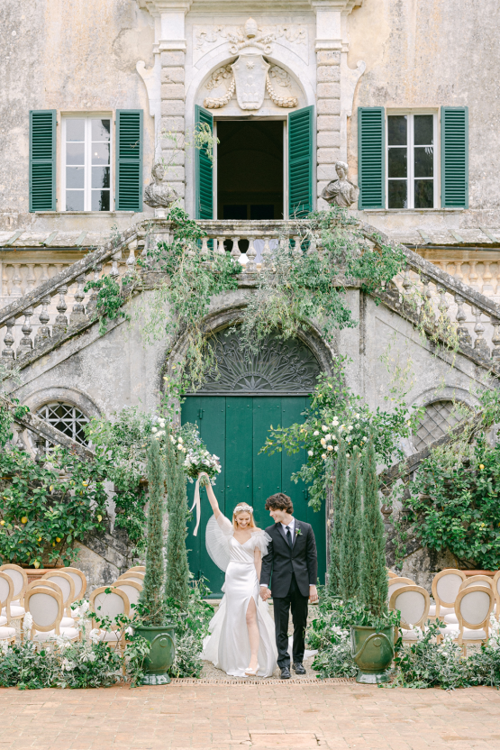 Villa Cetinale Italian Wedding Inspiration Featuring Lemon Decor and Ruffled Wedding Dress – Redamancy Photo and Film – AMV Weddings – Bridal Musings 14