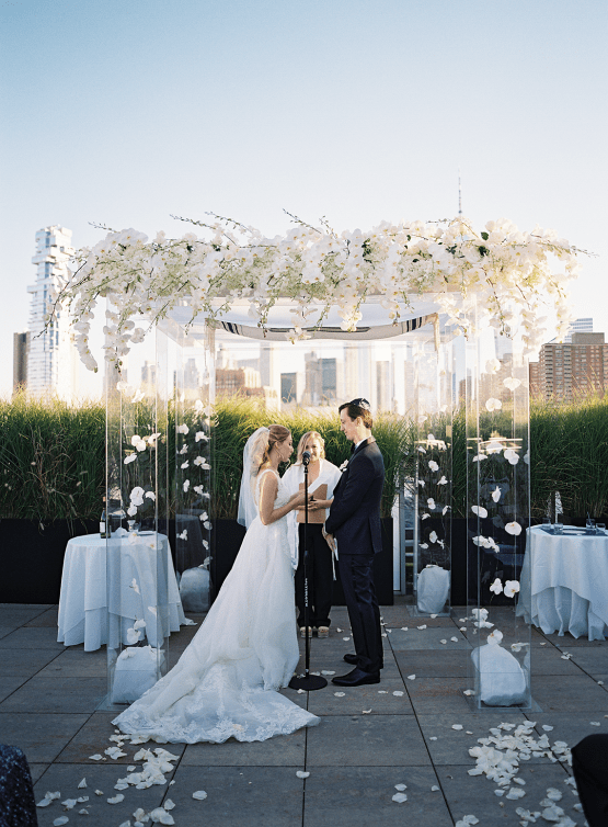 Classic NYC Rooftop Wedding – Anna Gianfrate – Bridal Musings 22