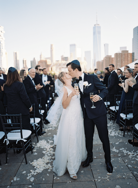 Classic NYC Rooftop Wedding – Anna Gianfrate – Bridal Musings 24