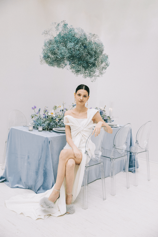 Frosty Blue Modern Seattle Wedding Inspiration – Kelly Kang – Bridal Musings 27