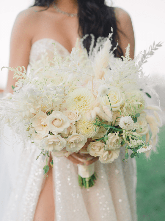Boho Wedding With Pampas Grass – Netta Benshabu Wedding Dress – Michelle Flores Photography 20