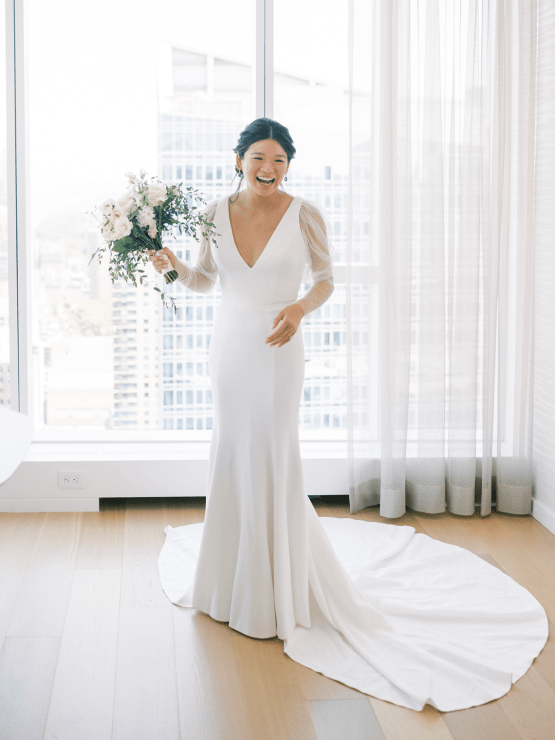 Elegant New York City Rooftop Wedding – Liz Andolina Photography – Bridal Musings 8