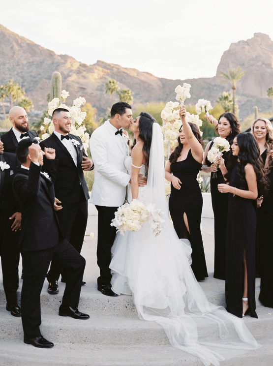 Modern Black Tie Arizona Wedding at Mountain Shadows – Saje Photography – Bridal Musings 18