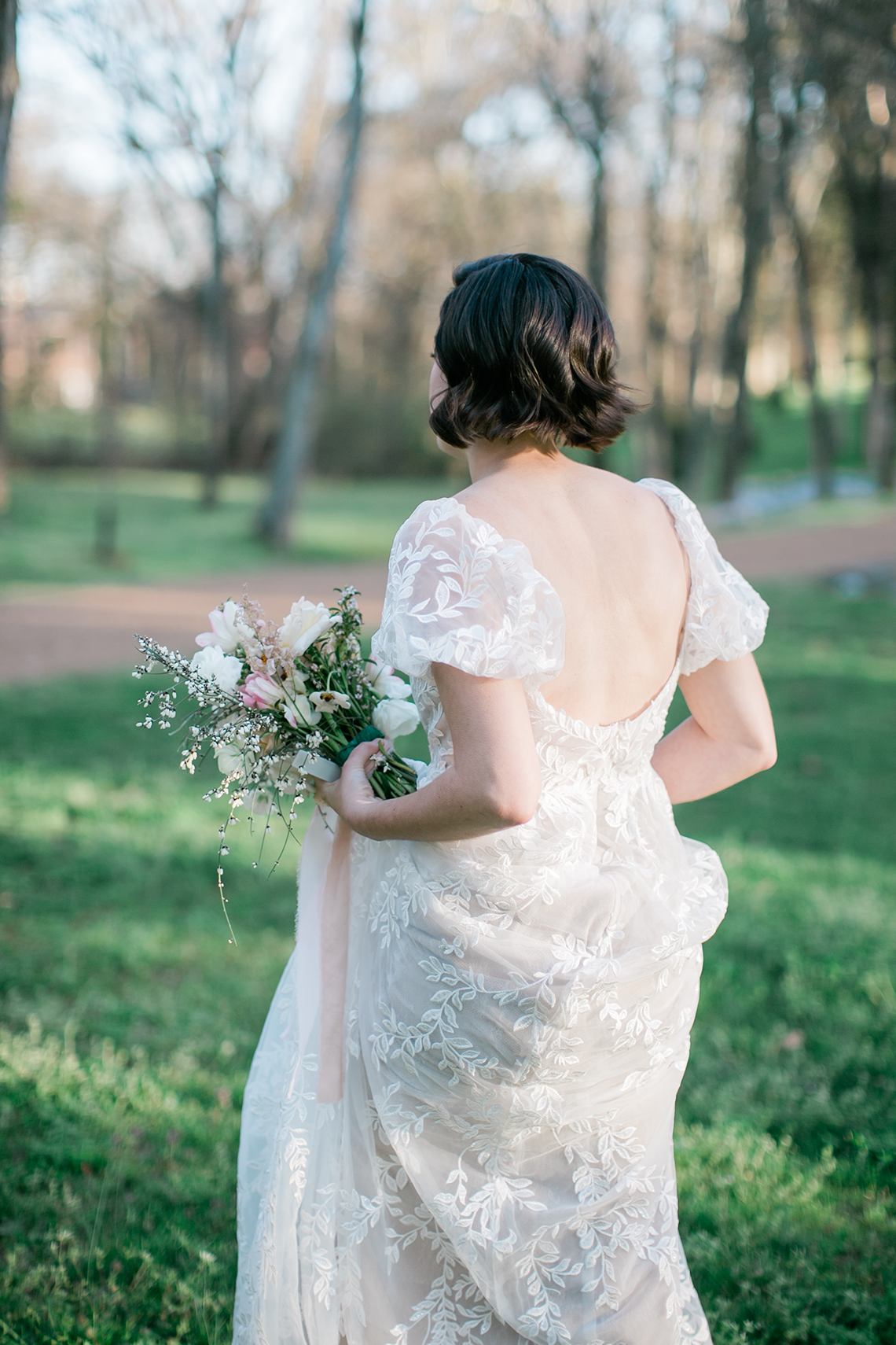 Feminine Same Sex Cottagecore Wedding Inspiration – Cedarmont Farm – Jen Creed 24