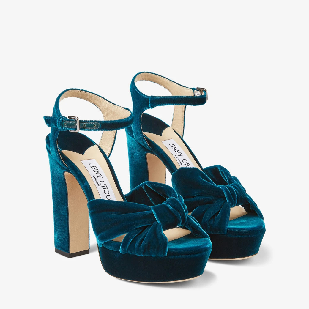 10 Gorgeous Pairs of Velvet Bridal Heels (& Flats!)