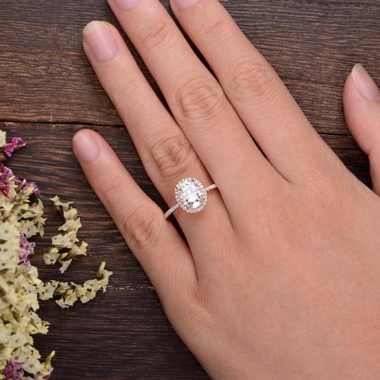 Moissanite vs Diamonds – Why We Love Moissanite Engagement Rings – Flawless Moissanite – Bridal Musings 12
