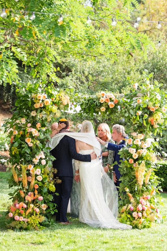 Gorgeous Floral-filled Jewish Wedding – Erin Marton – Bridal Musings 35