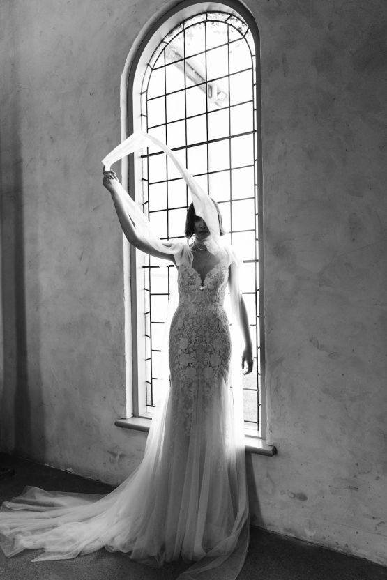 Miles Dress – SAINT Bridal Couture 2023 Romantic Wedding Dresses – Rue De Seine Bridal New Collection with Lovely Bride – Bridal Musings 1