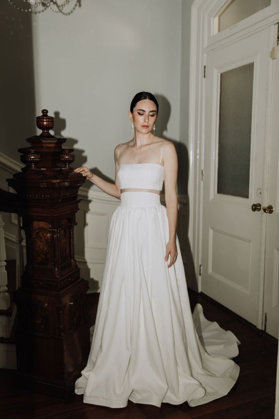 2023 Modern Minimalist Fashion-Forward Wedding Dresses – The LAW Bridal – Bridal Musings 15