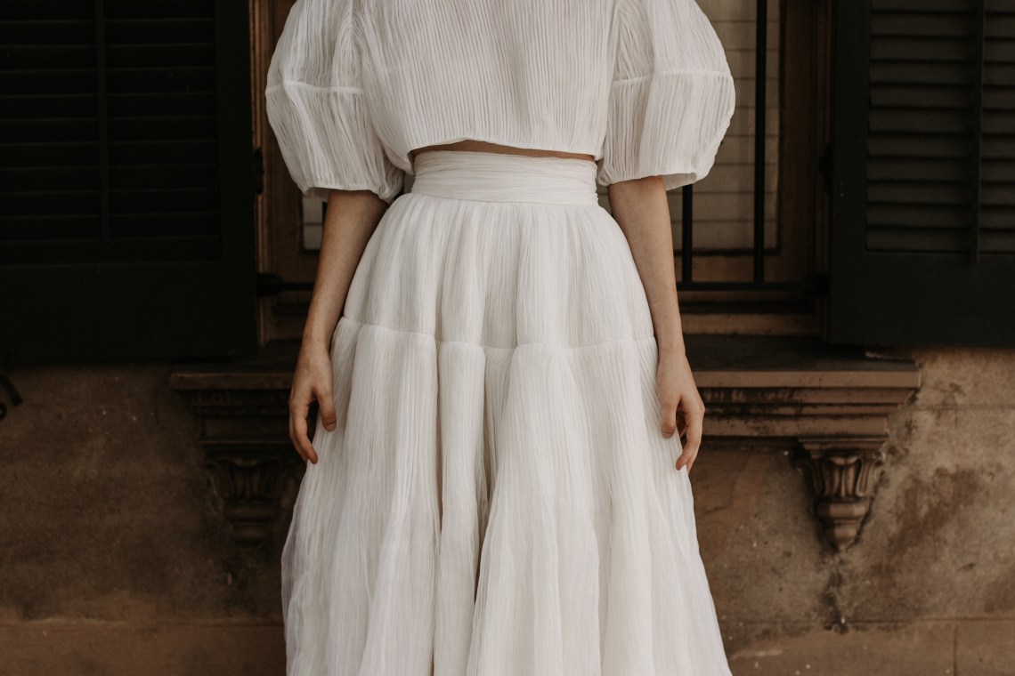 Bridal Musings Bridal separates & wedding gowns we love for modern brides