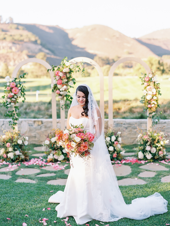 Colorful Hacienda Spanish-style Carmel Valley Ranch Wedding – Nate Puhr – Bridal Musings 33
