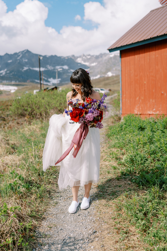 The Most Beautiful Elopement We Have Ever Seen – Hatchers Pass Alaska – Outland Creative – Corinne Graves – Bridal Musings – Elopement Giveaway 20