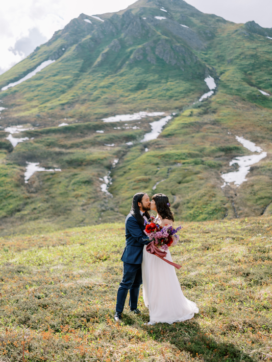The Most Beautiful Elopement We Have Ever Seen – Hatchers Pass Alaska – Outland Creative – Corinne Graves – Bridal Musings – Elopement Giveaway 25