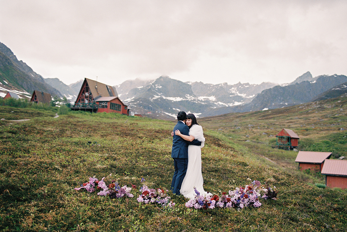 The Most Beautiful Elopement We Have Ever Seen – Hatchers Pass Alaska – Outland Creative – Corinne Graves – Bridal Musings – Elopement Giveaway 8